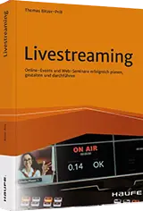 Buch Livestreaming von Thomas Bitzer-Prill erschienen im Haufe-Verlag